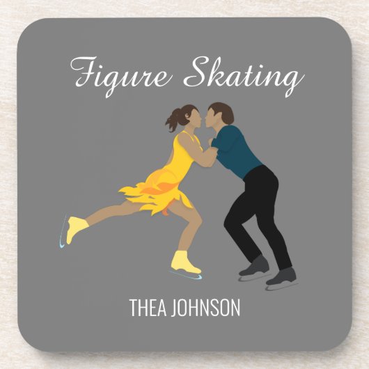 Abbildung Skaten Getränkeuntersetzer (Vorderseite)