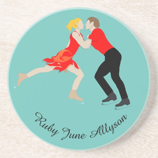 Abbildung Skaten Getränkeuntersetzer (Vorne)