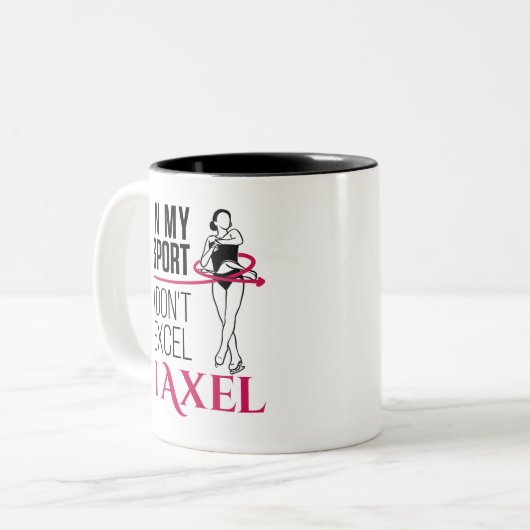 Abbildung Skaten Girls Axel Puffer Zweifarbige Tasse (Vorderseite Links)