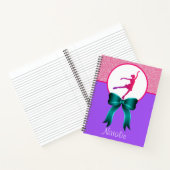 Abbildung Skaten-Glitzer und Boom-Notebook Notizblock (Innenseite)