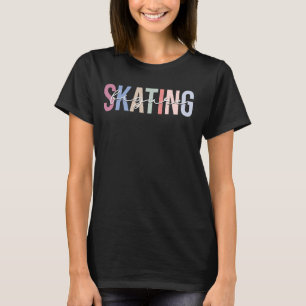 Abbildung Skaten Ice Skaten Ice Skater T-Shirt