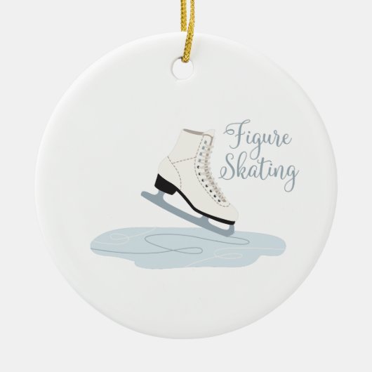 Abbildung Skaten Keramik Ornament (Vorne)