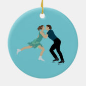 Abbildung Skaten Keramik Ornament (Hinten)