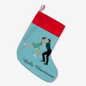 Abbildung Skaten Kleiner Weihnachtsstrumpf (Vorderansicht (hängend))