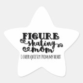 Abbildung Skaten-Mama-Software Stern-Aufkleber (Vorderseite)