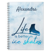 Abbildung Skaten Notebook-Lebensdauer besser Skate Notizblock (Vorderseite)