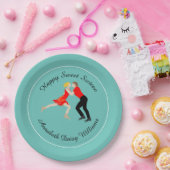 Abbildung Skaten Pappteller (Party)