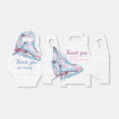 Abbildung Skaten-Party Geschenkschachtel (Ungefaltet)