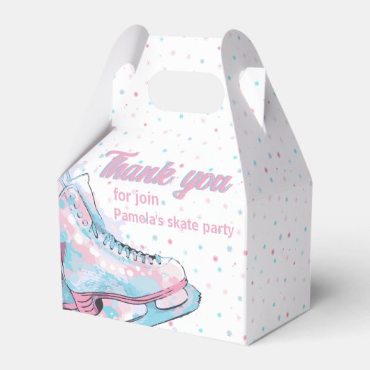 Abbildung Skaten-Party Geschenkschachtel (Vorderseite)