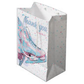 Abbildung Skaten-Party Mittlere Geschenktüte (Vorderseite Schrägansicht)