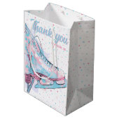 Abbildung Skaten-Party Mittlere Geschenktüte (Rückseite Schrägansicht)