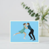 Abbildung Skaten Postkarte (Stehend Vorderseite)