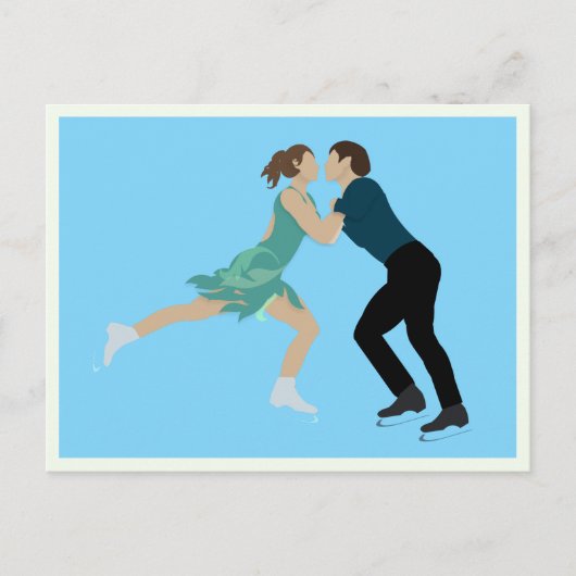 Abbildung Skaten Postkarte (Vorderseite)