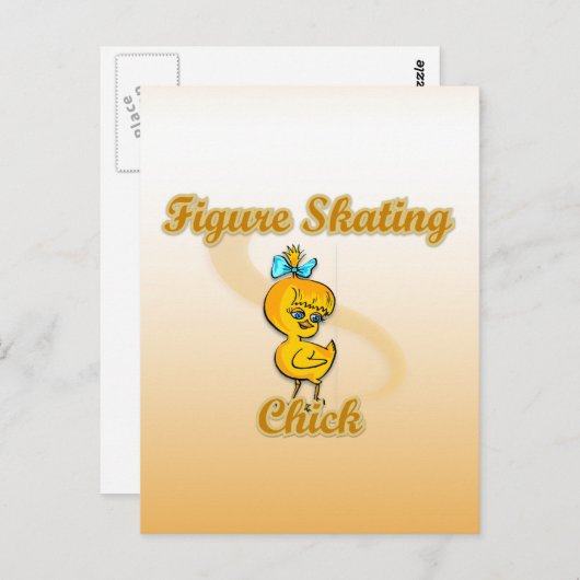 Abbildung Skaten Postkarte (Vorne/Hinten)