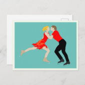 Abbildung Skaten Postkarte (Vorne/Hinten)