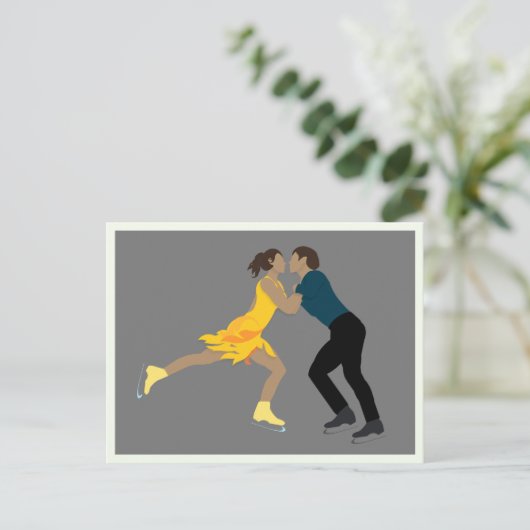 Abbildung Skaten Postkarte (Stehend Vorderseite)