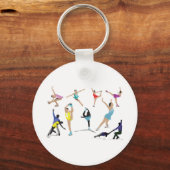 Abbildung Skaten Schlüsselanhänger (Vorderseite)