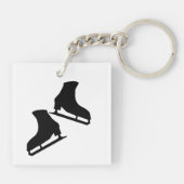 Abbildung Skaten Schlüsselanhänger - I kann Skate (Rückseite)