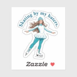 Abbildung Skaten "Skaten von meinen Hüttern". Aufk Aufkleber