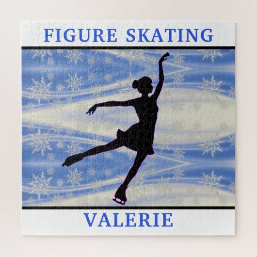 Abbildung Skaten Snowflake Puzzle (Vertikal)