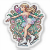 Abbildung Skaten Sticker (Vorderseite)