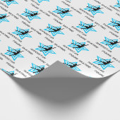 Abbildung Skaten Superstar Geschenkpapier (Ecke)