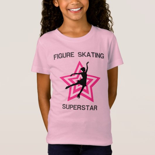 Abbildung Skaten Superstar Girls T - Shirt (Vorderseite)