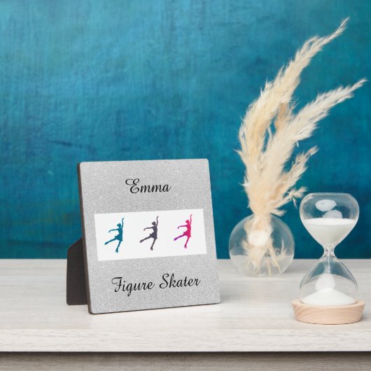 Abbildung Skaten Tabletop Plaque mit Easel Fotoplatte (InSitu)