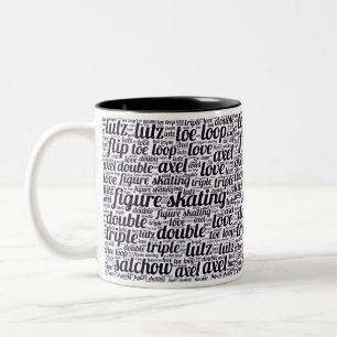 Abbildung Skaten-Tassen-Software Zweifarbige Tasse