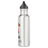 Abbildung Skaten Water Flasche Peace Liebe Skate Edelstahlflasche (Rechts)