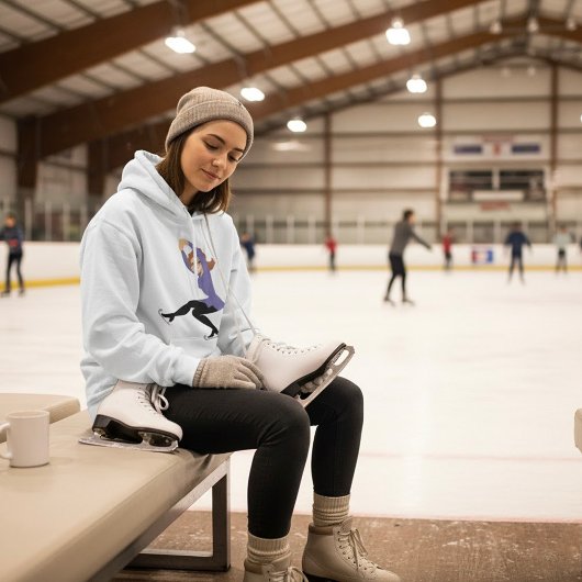 Abbildung Skaten Womens Hoodie