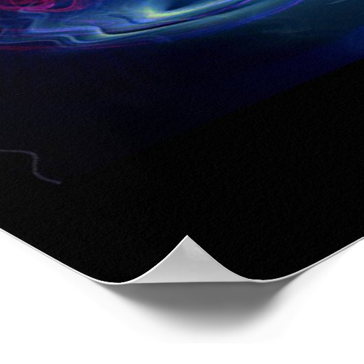 Abbildung Skater auf Technikoloreis Poster (Ecke)