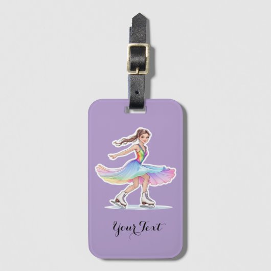 Abbildung Skater Gepäckanhänger (Vorderseite Vertikal)