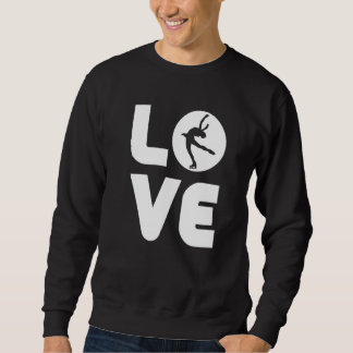 Abbildung Skater Ice Skaten Skate Team 2 Sweatshirt