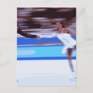Abbildung Skater Postkarte