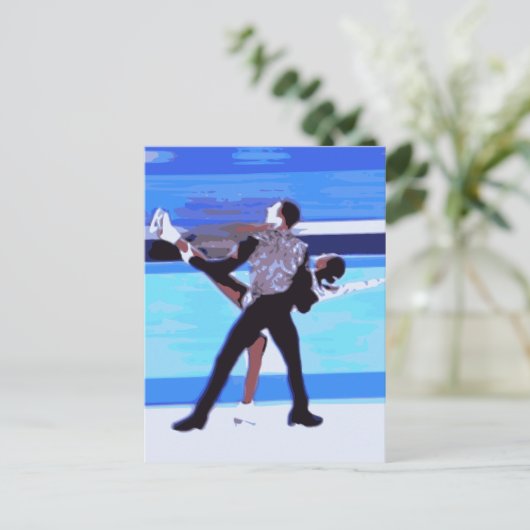 Abbildung Skater Postkarte (Stehend Vorderseite)