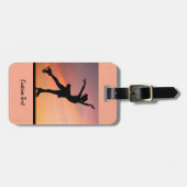 Abbildung Skater-Tagbekleber Gepäckanhänger (Vorderseite horizontal)