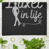 Abbildung Skater Tuchmesser Axel in lebenssilberfa Geschirrtuch (Gefaltet)