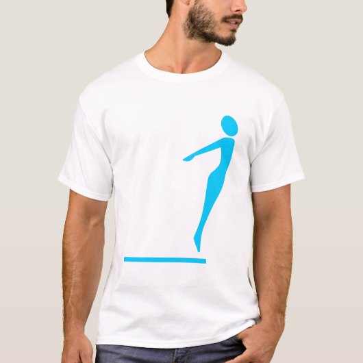 Abbildung: Sky Blue T-Shirt (Vorderseite)