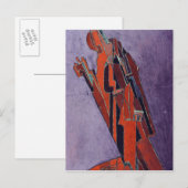 Abbildung Studie - Design für Skulptur Postkarte (Vorne/Hinten)