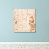 Abbildung Studien für eine Frau Leinwanddruck (Insitu (Holzboden))