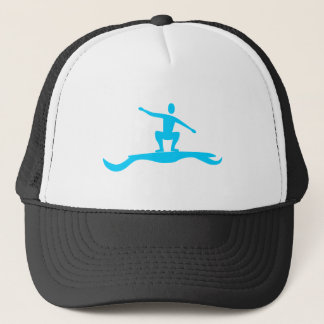 Abbildung Surfen: Sky Blue Truckerkappe