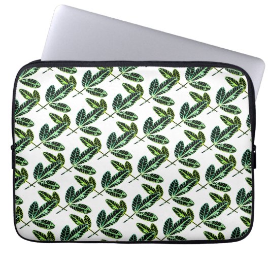 Abbildung Treppenlef Muster Computer Laptop Sleeve (Vorderseite)