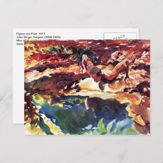 Abbildung und Pool von Sargent Postkarte (Vorne/Hinten)