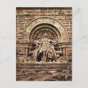 Abbildung von Barbarossa, Kyffhauser und Denkmal, Postkarte