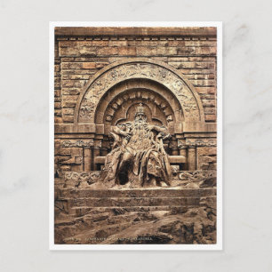 Abbildung von Barbarossa, Kyffhauser und Denkmal, Postkarte