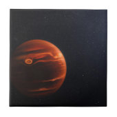 Abbildung von Exoplanet VHS 1256 B und seinen Ster Fliese (Vorderseite)