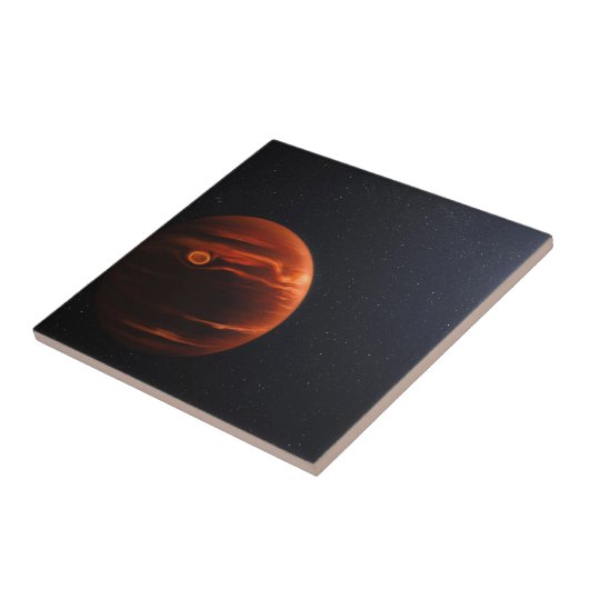 Abbildung von Exoplanet VHS 1256 B und seinen Ster Fliese (Seite)