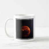 Abbildung von Exoplanet VHS 1256 B und seinen Ster Kaffeetasse (Links)