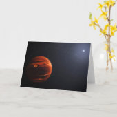 Abbildung von Exoplanet VHS 1256 B und seinen Ster Karte (Gelbe Blume)